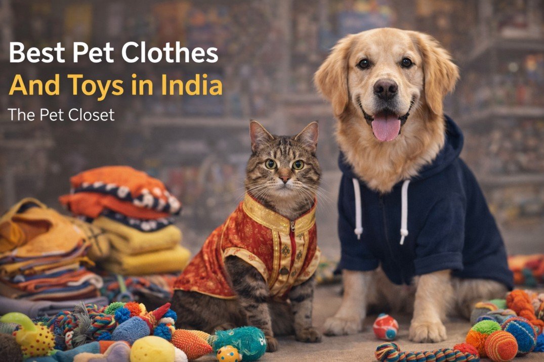 Best Pet Clothes and Toys in India – Style, Comfort & Fun for Your Furry Friend